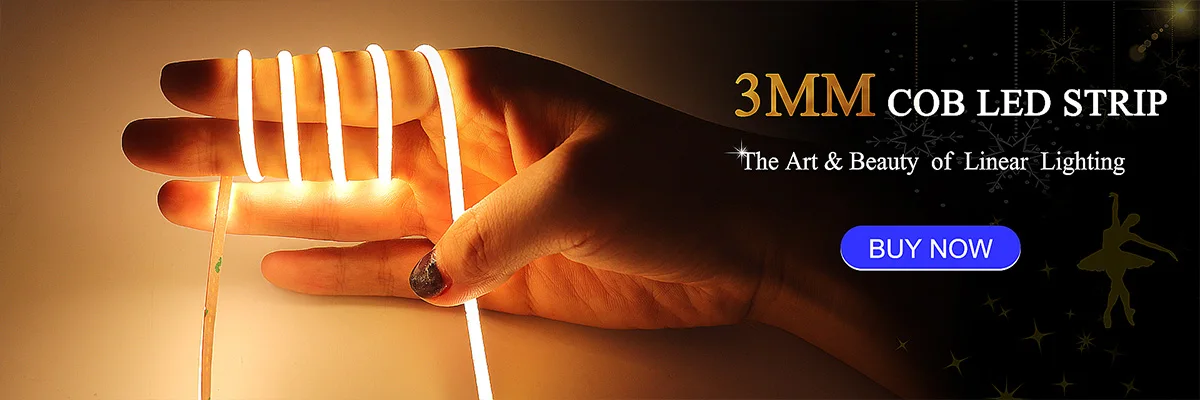 Description Picture 2 of item12V 24V RGB RGBW RGBCCT LED COB Strip Lights High Density Dimmable LED Tape Flexible Ribbon Light 4pin 5pin 6pin LED Ribbon Tape