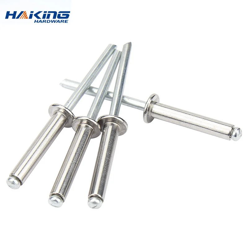 Rivets And Fasteners Rivets And Screws 30/50pcs Pop Rivets Aluminium M2.4 M3.2 M4 M4.8 Dome Head Blind Rivets Steel Shank Mandrel Exhaust