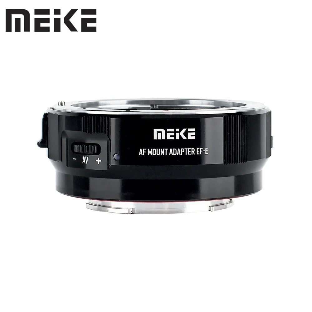 

Meike MK-EFTE-B Electronic Auto Focus Lens Adapter for Canon EF EF-S lens to Sony E mount NEX 5 6 7 A6300 A9 A7III A7IV Camera