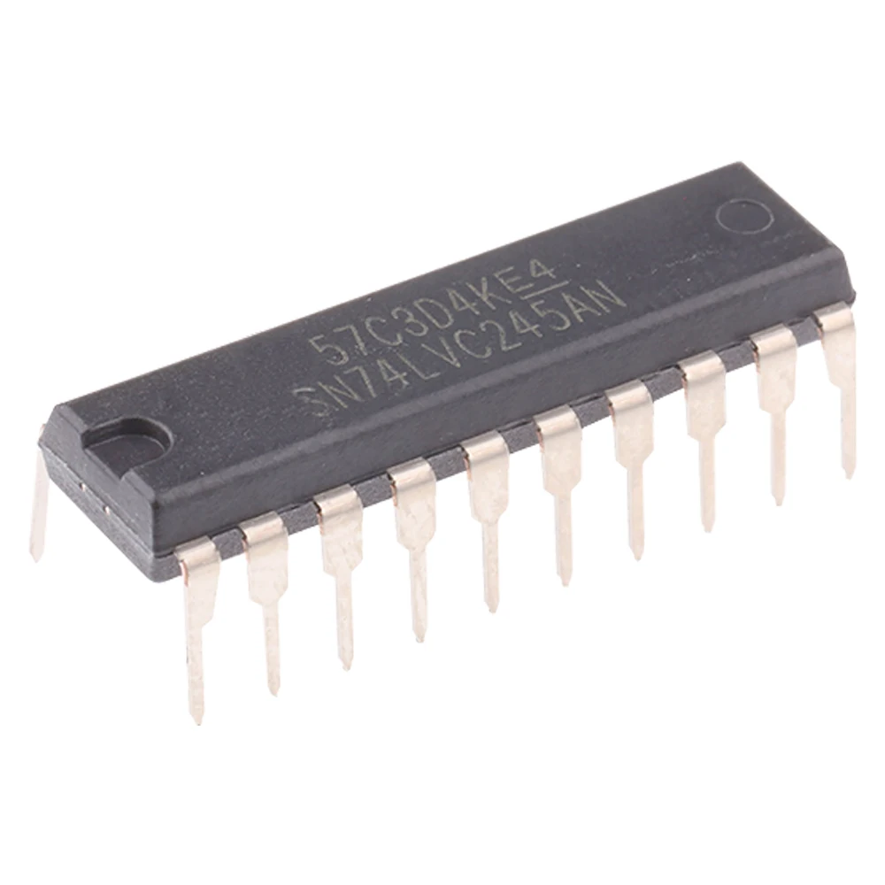 

SN74LVC245AN SN74LVC245A 74LVC245 Octal Bus Transceiver with 3-State Outputs Breadboard-Friendly IC DIP-20 (Pack of 5)