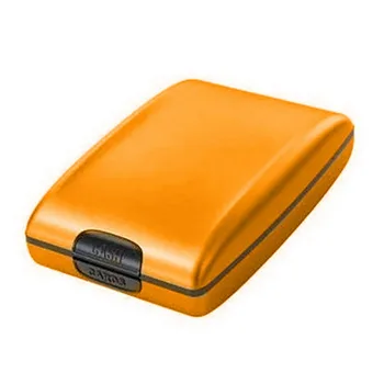 Portacarte di Credito di Grande Capacità, Portafoglio Antifurto in Lega di Alluminio, Leggero e Impermeabile con Blocco RFID per Uomo