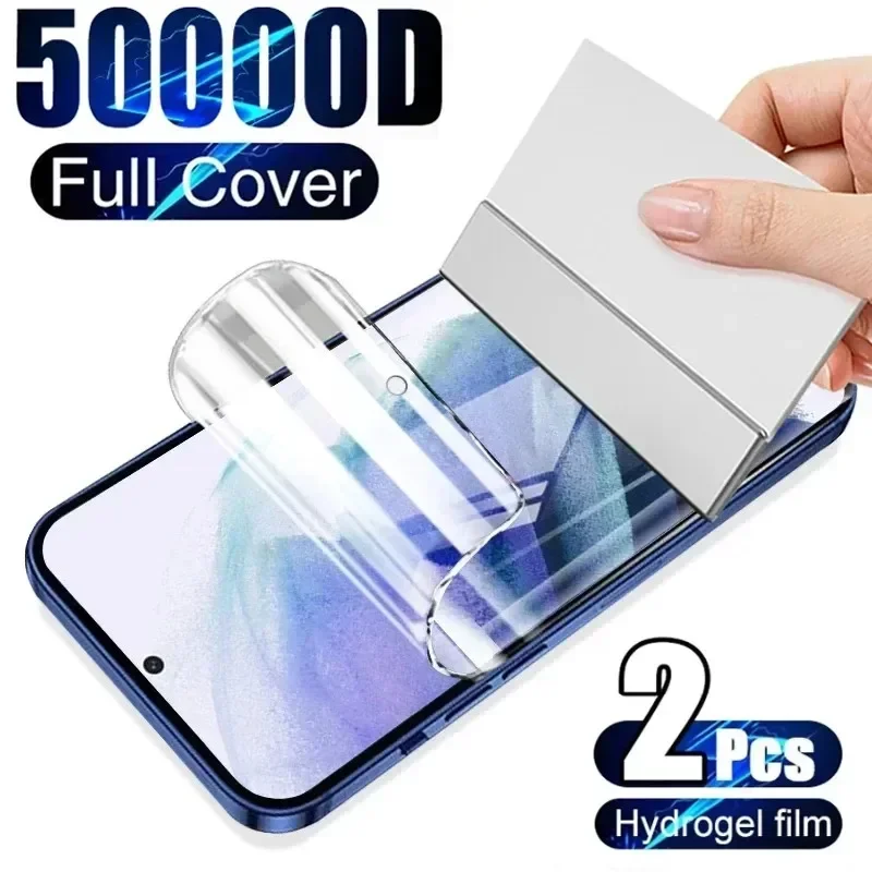 

Гидрогелевая пленка 2 шт. для Samsung Galaxy S23 S20 S21 S22 Plus Ultra FE Note 20 9 10 Plus A52S A30 A53 A51 A50 A21S, защитная пленка для экрана