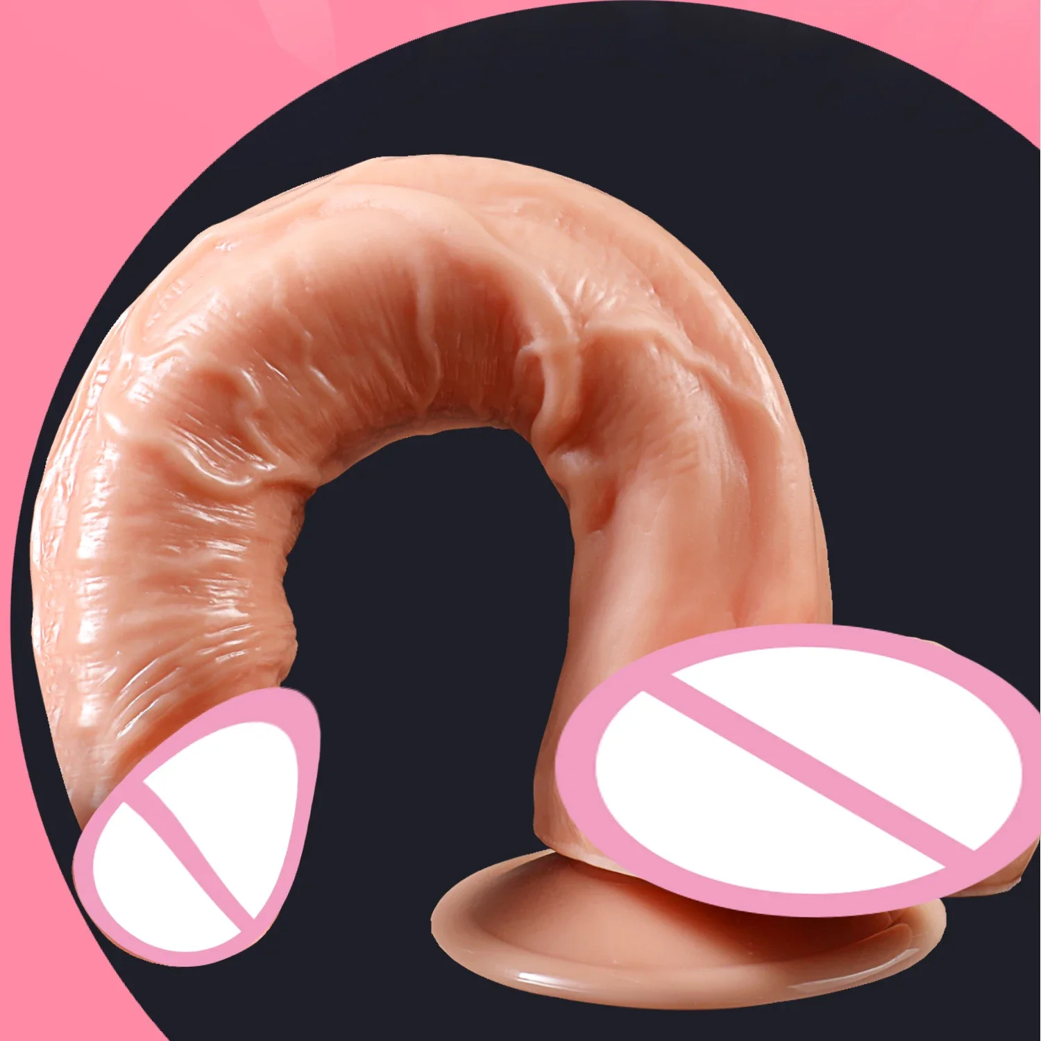 9 Inch Huge Realistic Dildo with Suction Cup Adult Sex Toys for Women Men Big Lifelike Dildos for Vaginal G spot and Anal Play