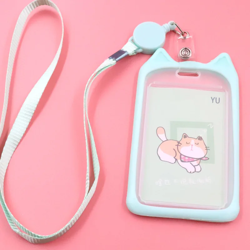 Cats Design Retractable Badge Holder Reel - Heavy Duty ID Card Holder For Nurses, Teachers, Office Workers - View #10