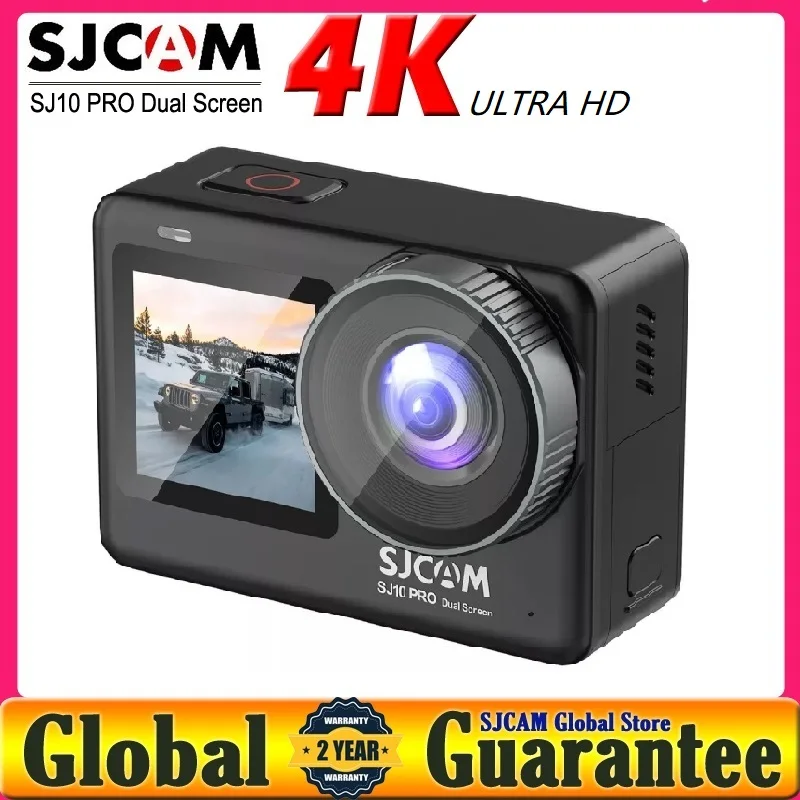 SJCAM SJ10 Pro Dual Screen GYRO Stabilization WiFi Remote 4K Action