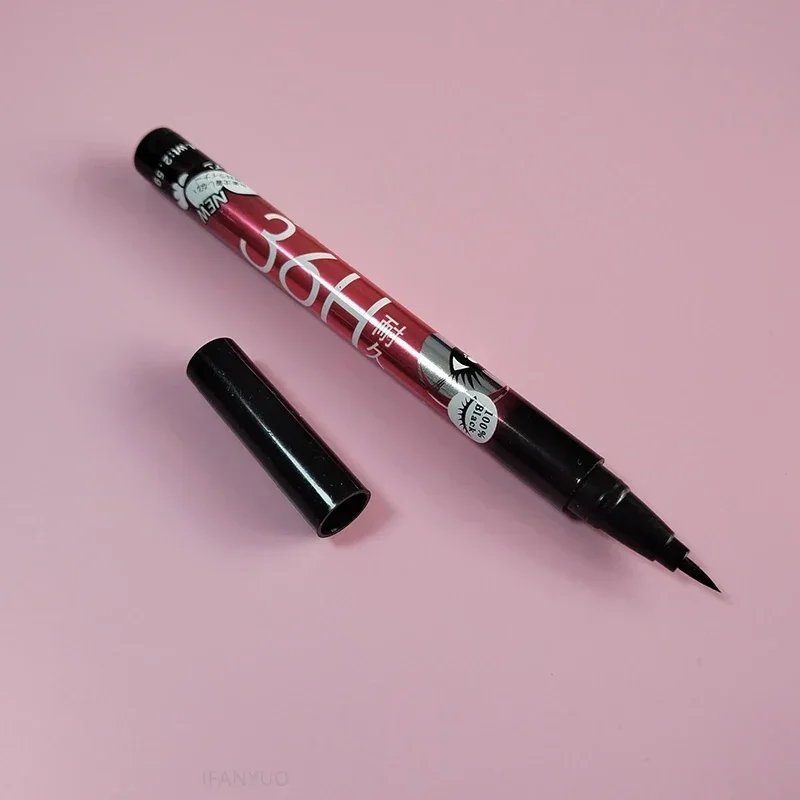 Eyeliner liquido waterproof a lunga durata nero anti sbavature_voghion.com
