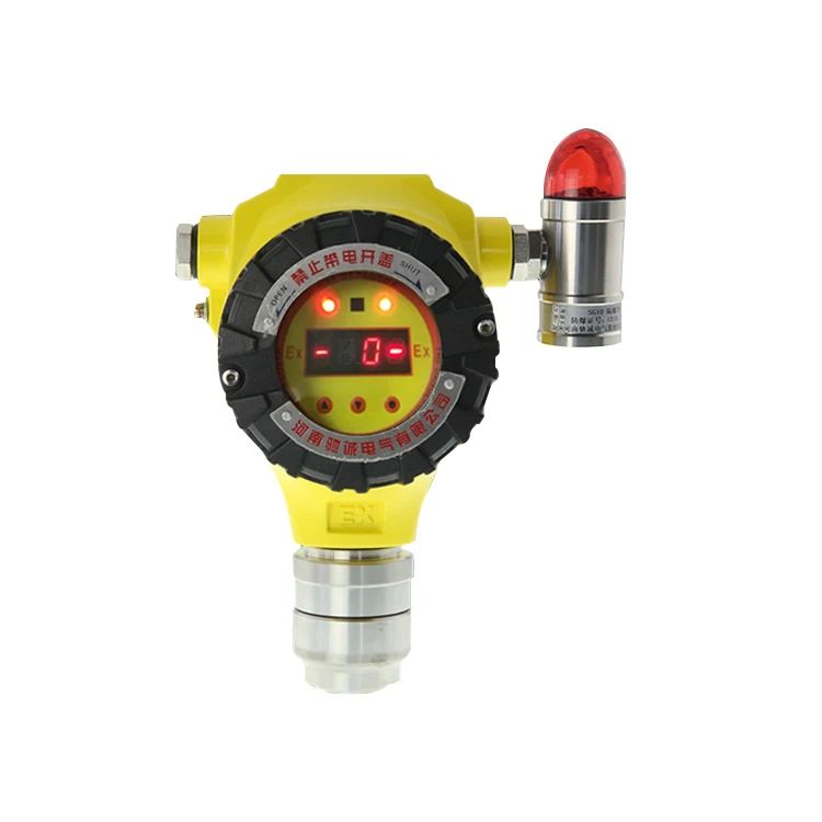 

Atex Certificate Industrial Fixed So2 Ch4 Gas Leak Detector Imported Electrochemical Sensor