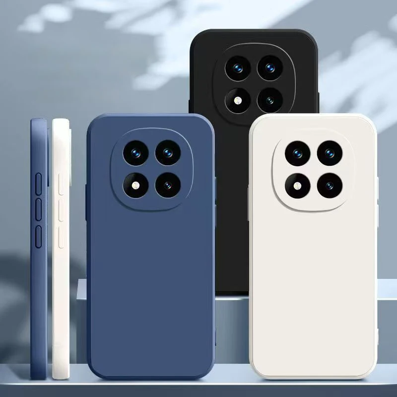 Liquid Silicone Phone Case for Xiaomi Redmi Note 14 Pro Note14 Pro+ Plus 5G Matte Basic Cover