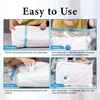 Vacuum Storage Bags Large Plastic Storage Bags for Storing Clothes Blankets Compression Empty Bag Travel Accessories Storage Bag 6