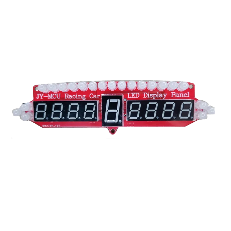 

Analog racing display meter RGB Full color marquee button game steering wheel peripherals SIMHUB settings