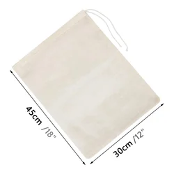 Eco-Friendly Multi-Purpose Straining & Brewing Bag - 1 Piece (Large 30x45cm)