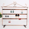 Earrings Ear Studs Necklace Chain Jewelry Display Holder Metal Stand Organizer Rack Earring Display Necklace Display 2