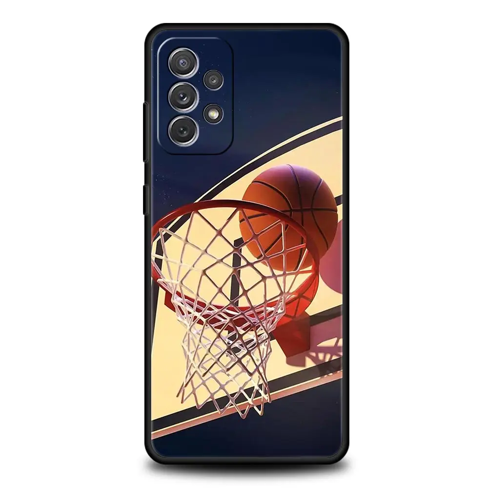 Stylish Basketball Basket Phone Case - Durable Sports-Inspired Design