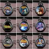 Back to the Future Pocket Watch Necklace Pendant Multi Pattern Retro Silver Chain Fashion Accessory for Women Men Movie theme