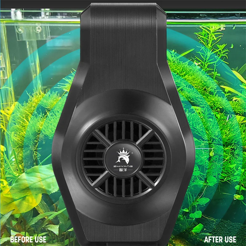 USB-5V-Aquarium-Fish-Tank-Cooling-Fan-System-Chiller-Control-Reduce ...