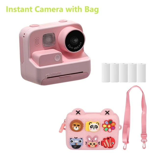 Enfant appareil photo d'impression instantanée pour enfants 1080p