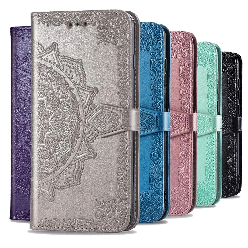 Honor Magic4 Pro Case Sfor Huawei Honor Magic4 Pro Case Flip Leather Mandala Flower Phone Case For Honor Magic4 Lite Case Cover