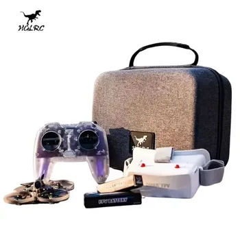 HGLRC Petrel 85 Whoop FPV Drone Set RTF da 2 pollici/85 mm - Occhiali C1 RC e 5,8G per piloti principianti