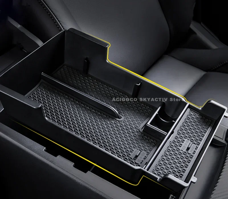 

Car Central Armrest Storage Box Organizer Center Console Organizer Case for Mazda 3 Axela 2020 2021 2022 Interior Accessories