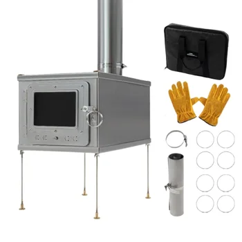 Ultralight Titanium Folding Camp Stove 1