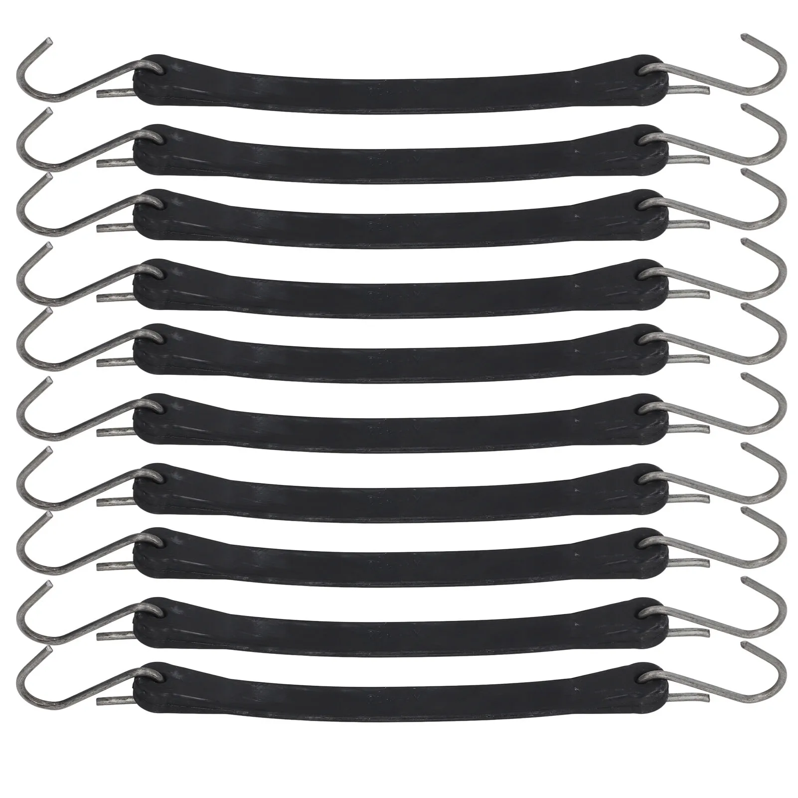 Truck Tie Down Cord 10in Heavy Duty Motorcycle Trailer Tow Rope Bungee Cord Tarp Straps with Hook Motorcycle Tie Downs