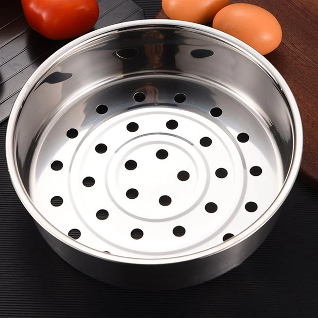 Steamer Basket Insert Pot Steaming Rack Stainless Steel Dim Sum Steam  Vegetable Cooking Metal Stand Pan Bun Pressure Cooker - AliExpress