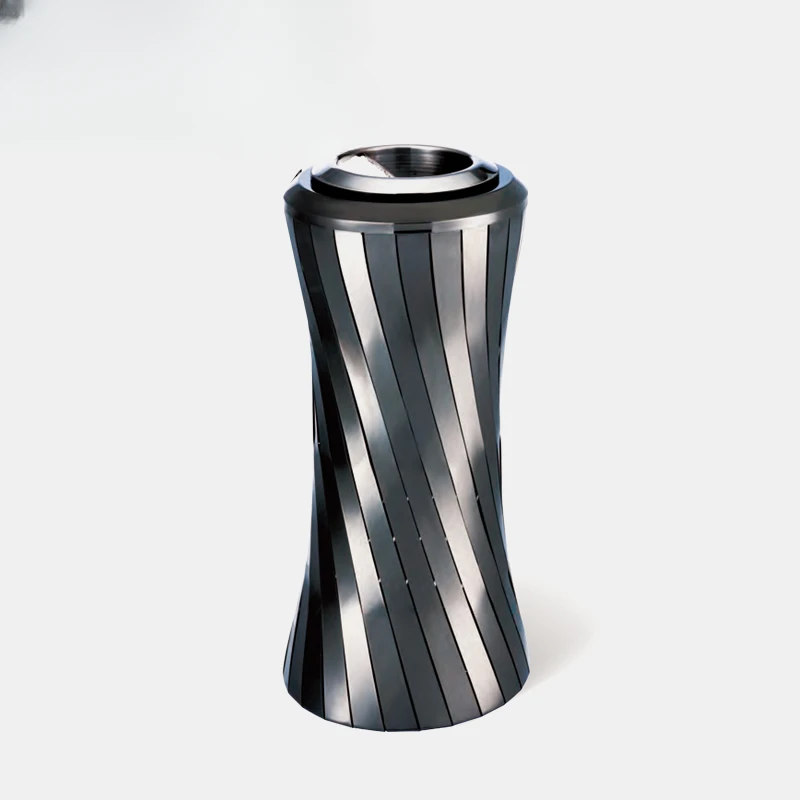 

Upper spout of ash cup/iron paint/marble stainless steel/ash bucket trash