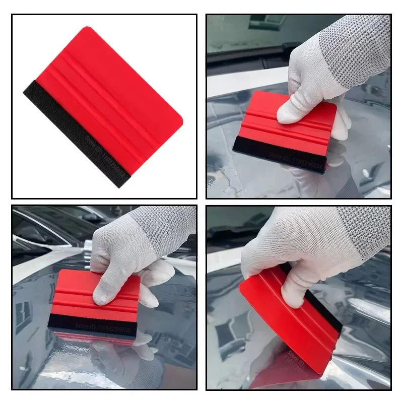 Vinyl Wrap Tool Kit Carbon Fiber Squeegee Tint Film Cutter & Installation Tools for Car Window Tint/PPF Application car wrapping tools