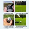 Trident Golf Ball Scriber Marker Set Golf Ball Alignment Marking Tool Magnetic Swing Train Putting Practice Golf Hat Clip Mark 5