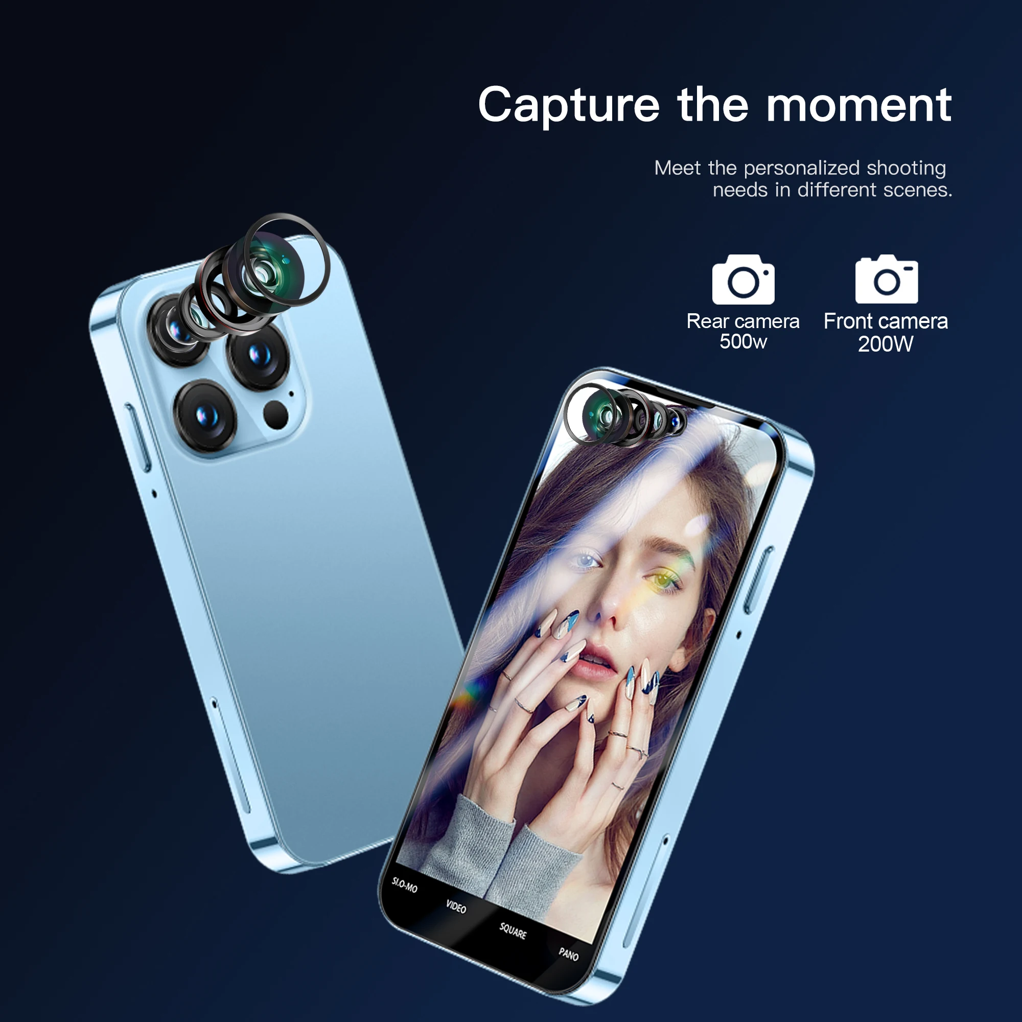 SERVO 19PRO 4G Mini Smartphone Android OS 3.88" Display Dual SIM 3GB+32GB WiFi GPS Face Unlock Play Store Smart Cellphone 2025 6