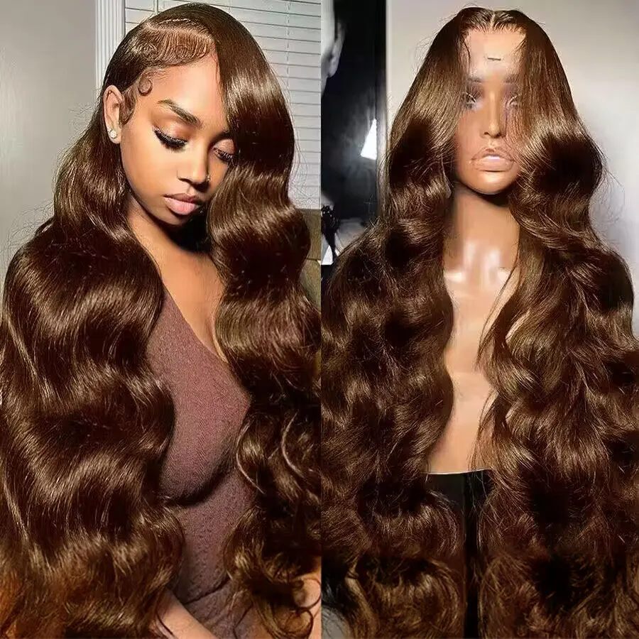 Lace Front Wigs Body Wave 13x4 Frontal Brown Human Hair Wigs Hd Colored lace front wig,human hair wigs,human hair wig,front lace wig