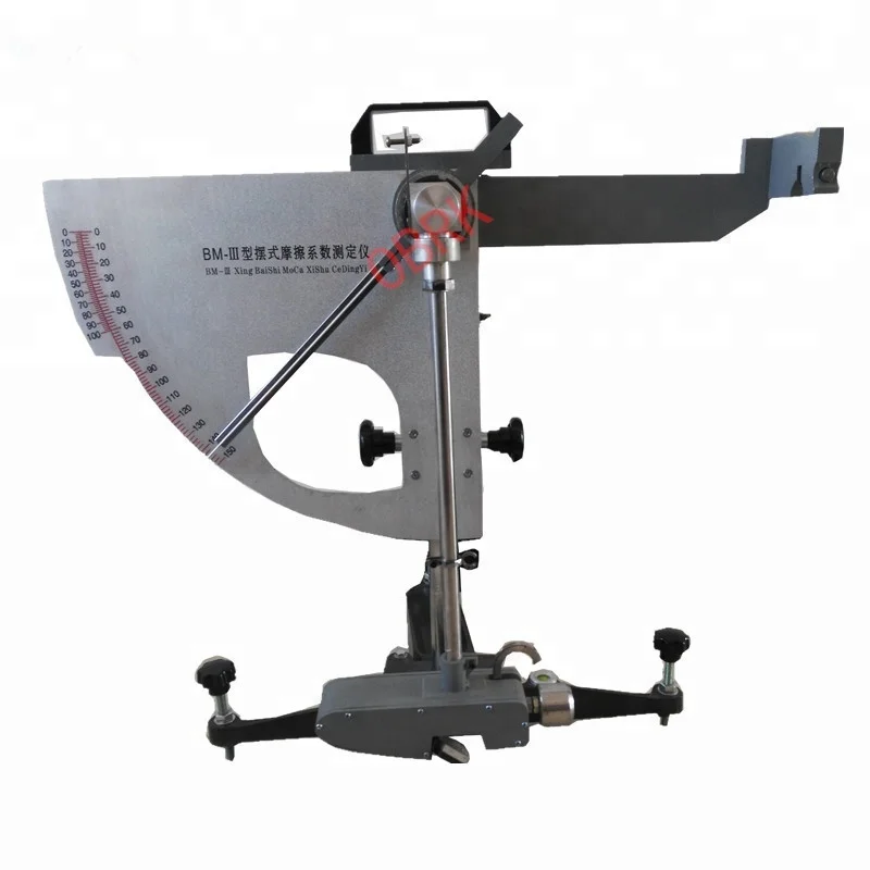 

British Portable Pendulum Skid Resistance Friction Tester With Plate