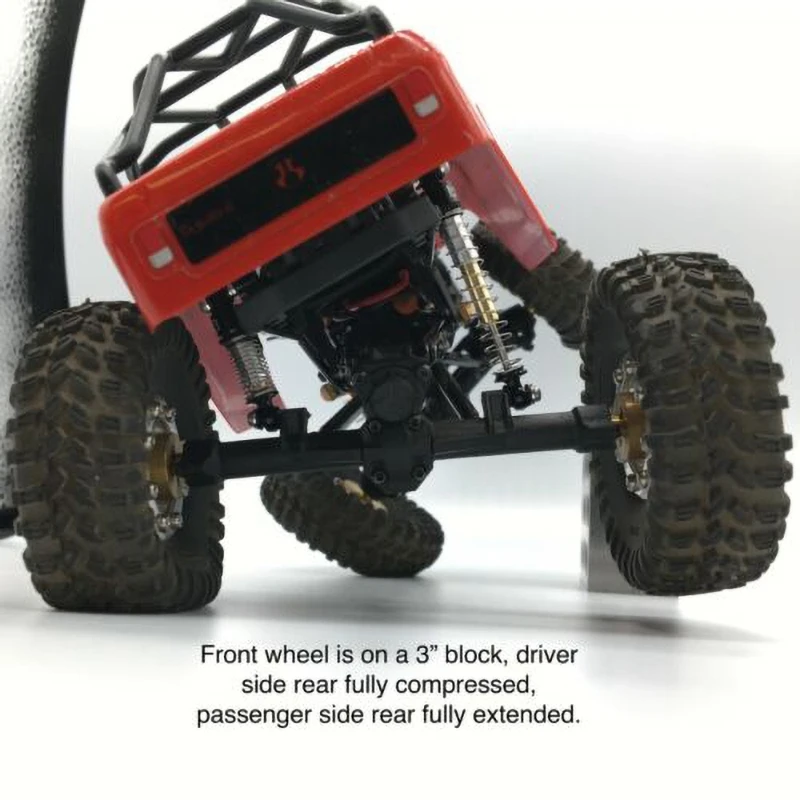 오버 또는 언더 댐핑 업그레이드 키트, 축 SCX24 HR SXTF326R01 에 적합