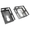 2 Pcs Square Slot Cutter for Electrical Box Drywall Outlet Cutout Tool Oscillating Square Blade for Drywall, Metal, Wood 1