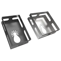 2 Pcs Square Slot Cutter for Electrical Box Drywall Outlet Cutout Tool Oscillating Square Blade for Drywall, Metal, Wood 1