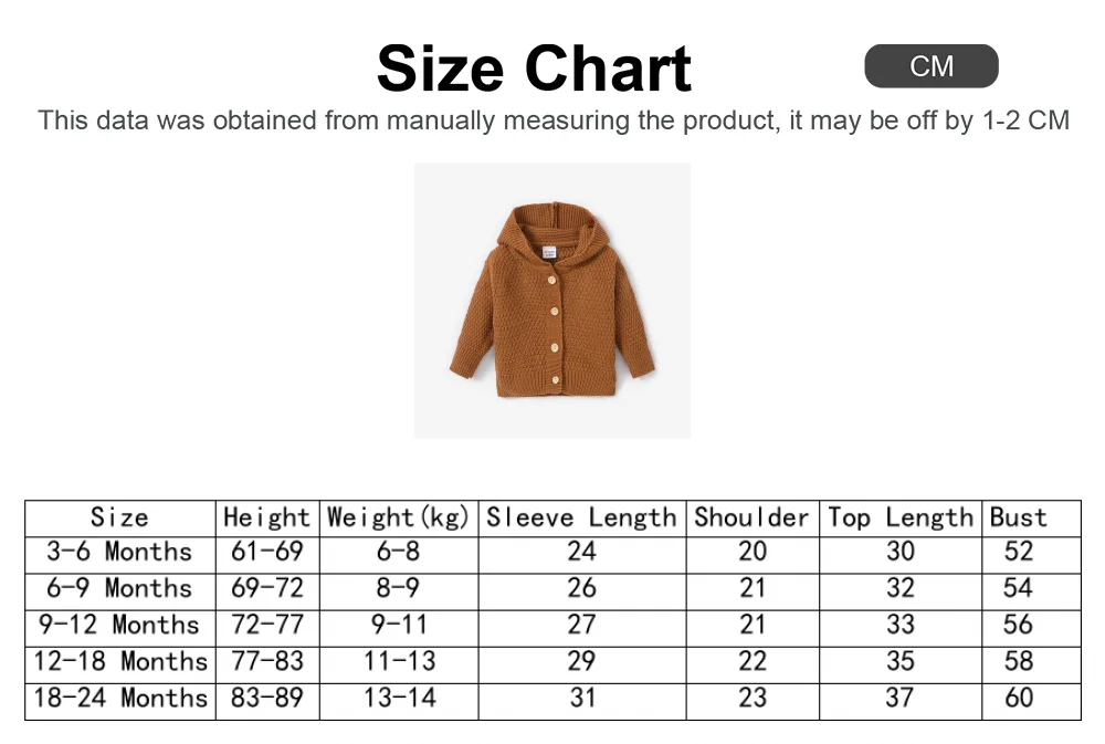 PatPat Baby Boy/Girl Button Design Sweater Jacket Soft and Comfortable Perfect for Outings and Daily Wear Basic Style cashmere sweater baby girls sweater