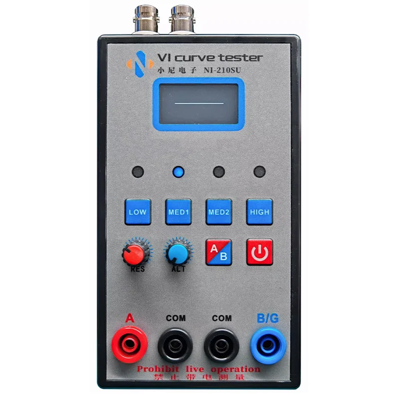 VI Curve Tester Dual Channel Simultaneous Display With Screen and With BNC Output