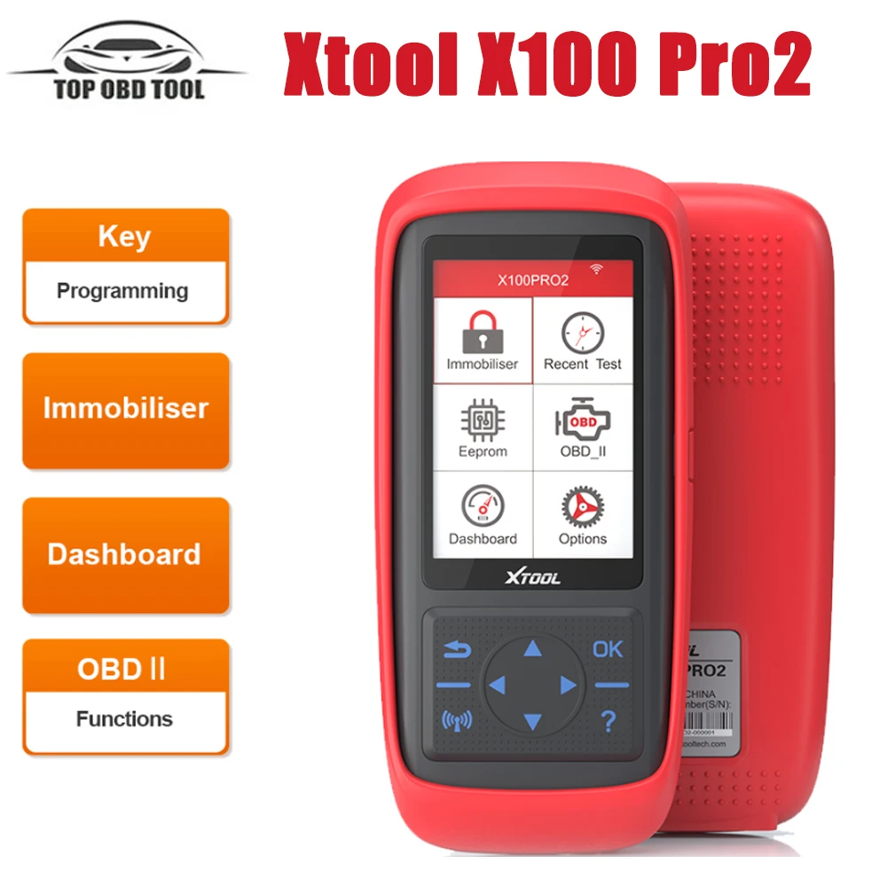 

2024 Xtool X100 Pro2 считыватель кодов автомобиля сканер авто ключ ECU Программатор OBD2 коррекция X100 Pro 2 OBD 2 OBD2 автомобильный диагностический инструмент