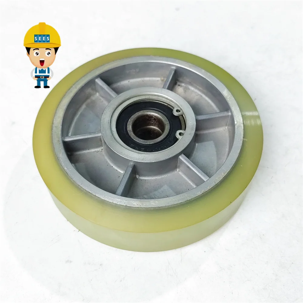 SEES 120x30 XAA456CC Escalator Handrail Drive Roller 120*30*6203-2RS OD120mm H30mm