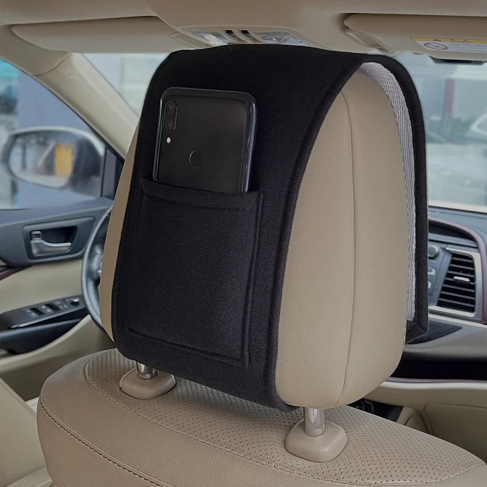 자동차 좌석 헤드레스트 베개 커버, Geely Geometry C E Gc6 Tugella Emgrand ec7 x7 Atlas Pro Coolray 2023 자동차 액세서리, 1PC
