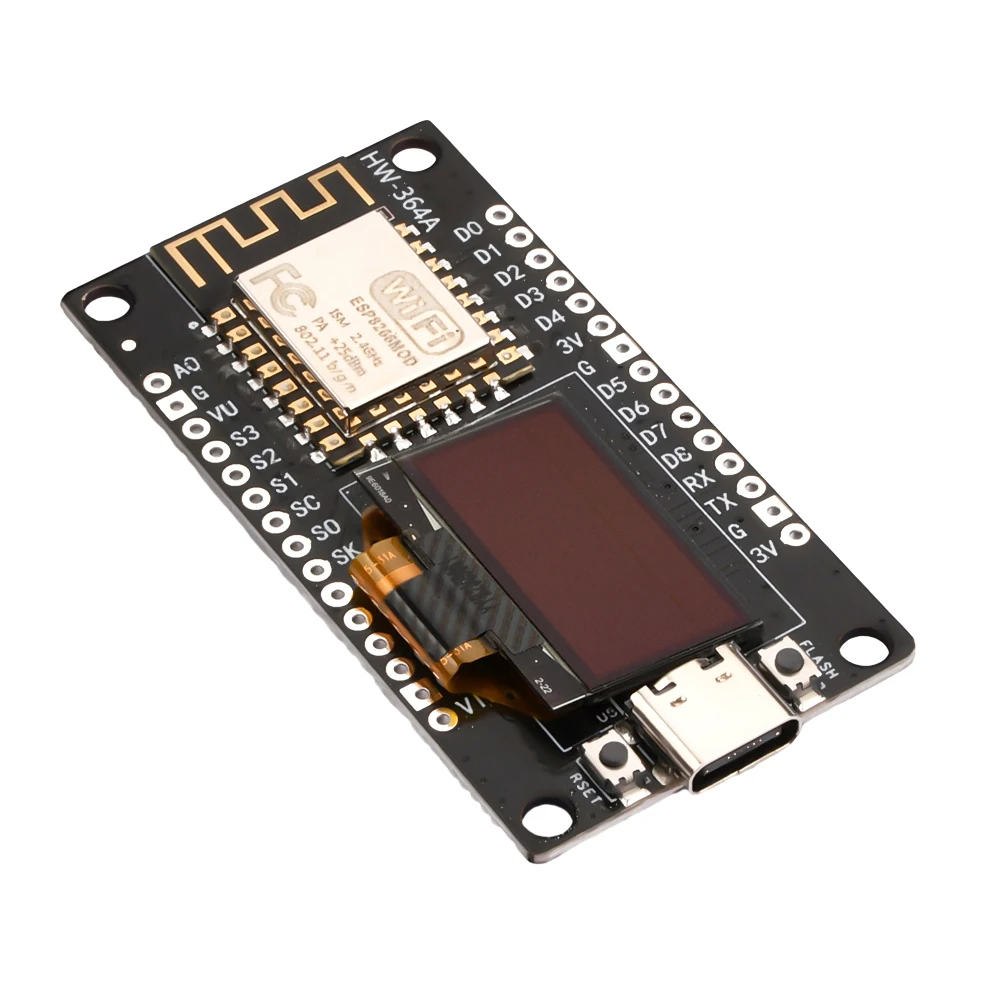 Generic Nodemcu Esp8266 Development Board With 0.96 Inch Oled Display ...
