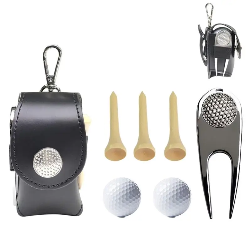 

Golf Mini Bag 1pc Golf Ball Small Waist Bag Golf Ball Carrying Bags Holder Professional Storage Hook Waistband Pouch