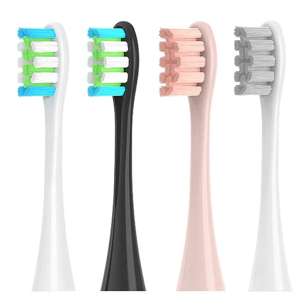4 PCS Replacement Brush Heads For Oclean X/ X PRO/ Z1/ F1/ One/ Air 2 /SE Sonic Electric Toothbrush DuPont Soft Bristle Nozzles sonic replacement heads 20 50pcs set for oclean x x pro z1 f1 sonic electric toothbrush soft dupont clean brush nozzle