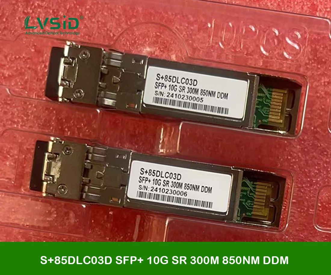 Lot 10x SFP+ Solid Optics 10GB - 850nm 300m - Compatibles Cisco - Neufs