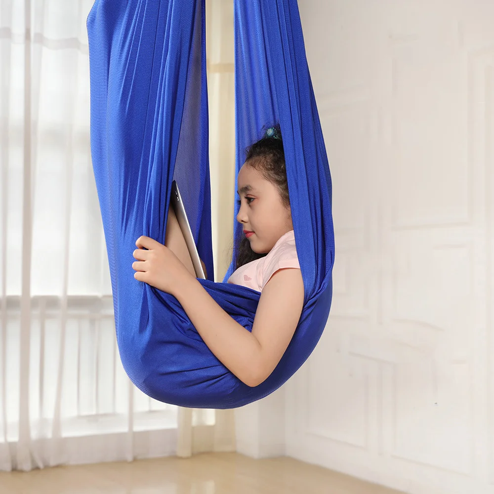 Swing Elastic Cuddle Hanging Hammock para Crianças, Cadeira de Criança, Cadeira Cocoon Indoor, Jardim Swing, Varanda Conjunto de Móveis