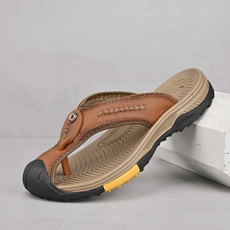 Sandalias De Verano Para Hombre, Zapatos De Ocio, Playa, Vacacion, Exterior, Retro, Informal