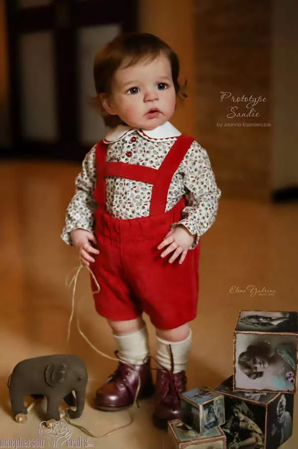 FBBD 25inch Bebe Reborn Doll Kit Sandie /Ayana Blank Kits Popular Rare