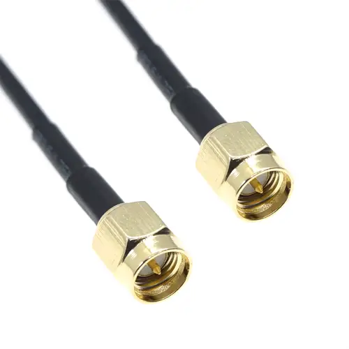 RG174 Cable SMA Male To SMA Male Female RPSMA Bulkhead Connector Extension WIRE RF Coaxial Coax Jumper RG316 Pigtail 2M 5M 10M - Image 4