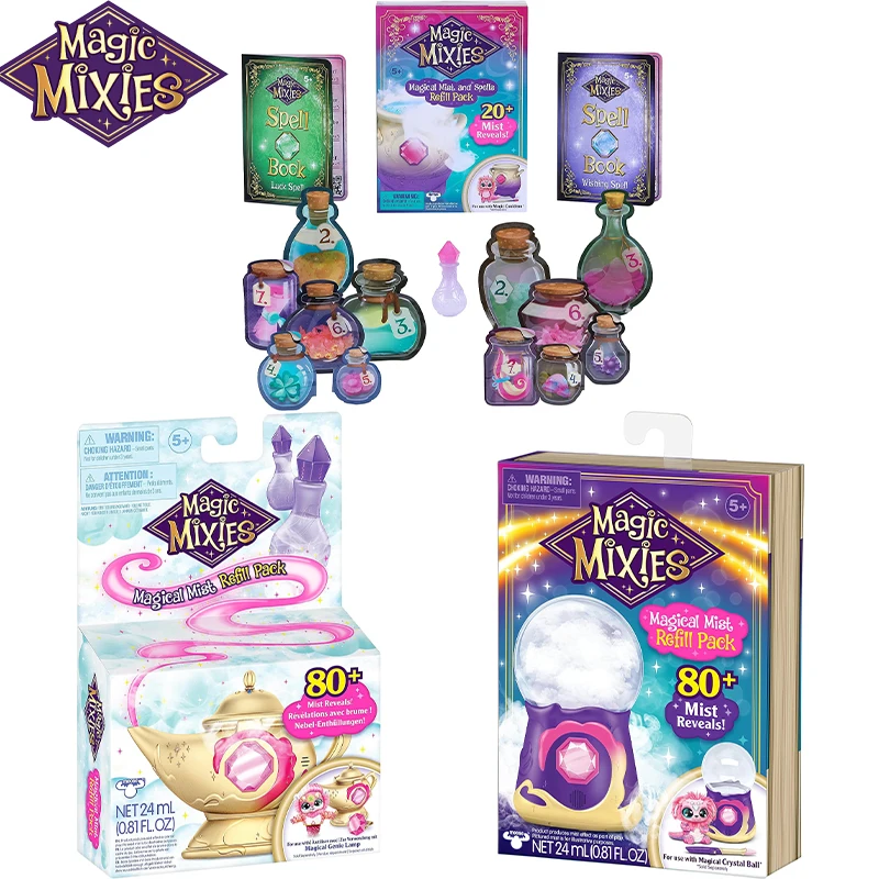 Original Magic Mixies - Magical Mist and Spells Refill Pack for Magic  Cauldron Kids Toys Girl's Birthday Present 20+ Mist Reveal - AliExpress