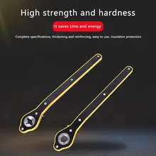 

Auto Labor-saving Jack Ratchet Wrench Scissor Jack Garage Tire Wheel Lug Wrench Handle Labor-saving Wrench Phillips Wrench